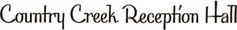Country Creek Logo